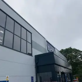Cladding, Windows And Shopfront Respraying Works: Click Here To View Larger Image
