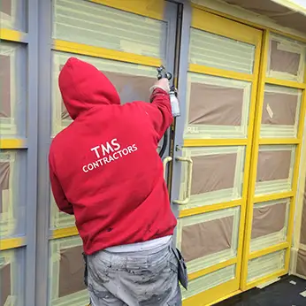 Shop Front Spraying