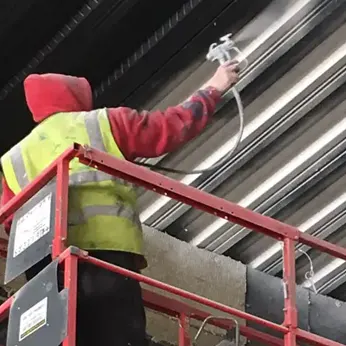 Factory Machine Spraying